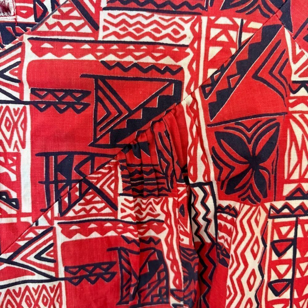 Antique Pre-Statehood Hawai’i 1950’s Mu’u Mu’u -Liberty House - Picture 7 of 16